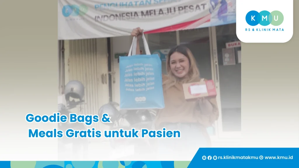Goodie bags & Meals gratis untuk pasien