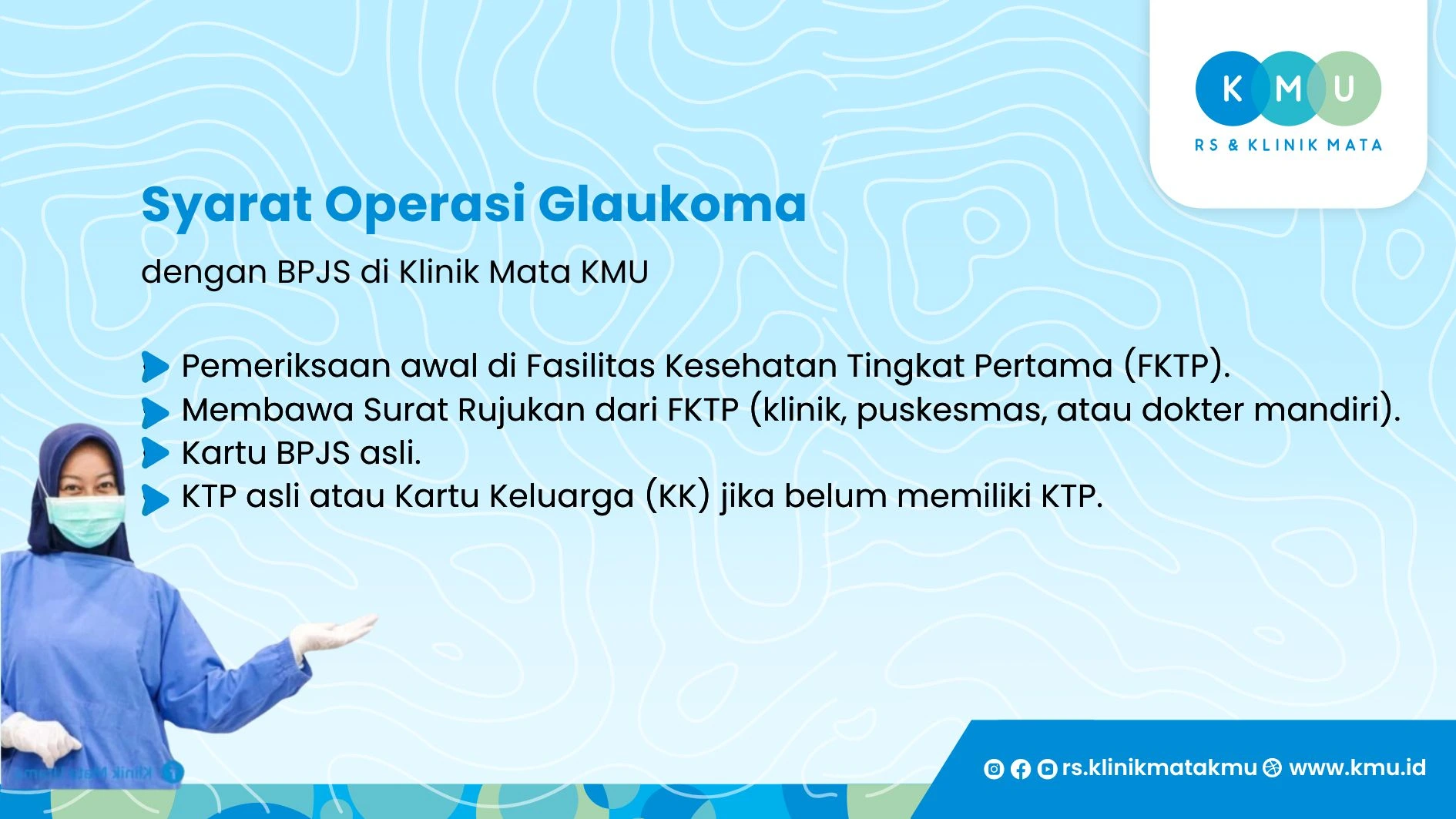 Syarat Operasi Katarak dengan BPJS Kesehatan di Klinik Mata KMU