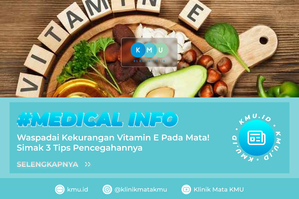 Waspadai kekurangan vitamin E pada mata