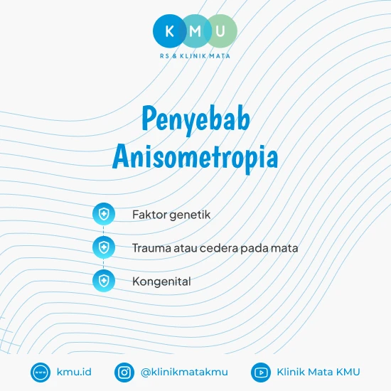 Penyebab Anisometropia