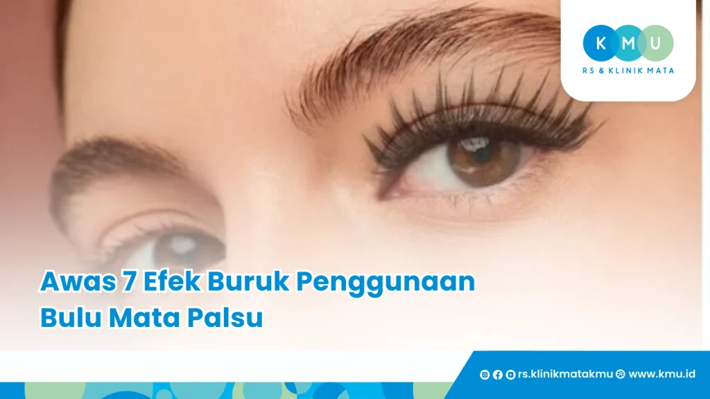 Awas 7 Efek Buruk Penggunaan Bulu Mata Palsu