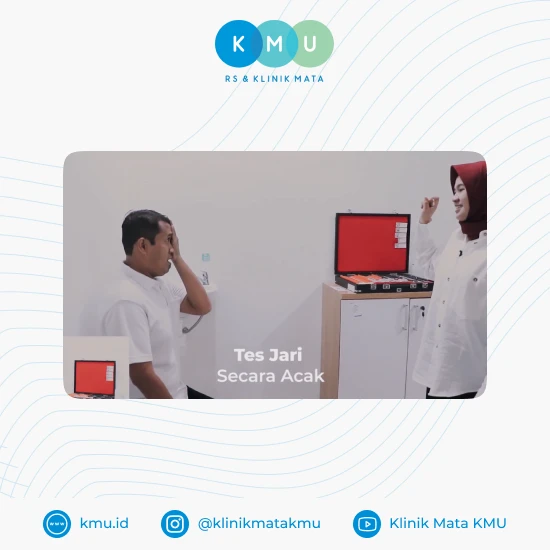 Tata Cara Tes Penglihatan Hitung Jari 2