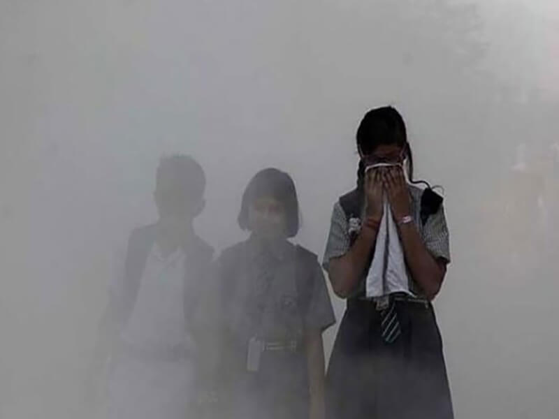 Polusi udara bagi mata anak