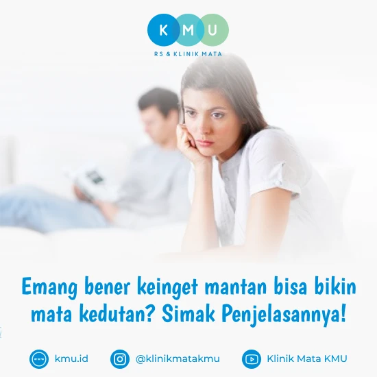 Tanda Mata Kedutan Karena Keinget Mantan