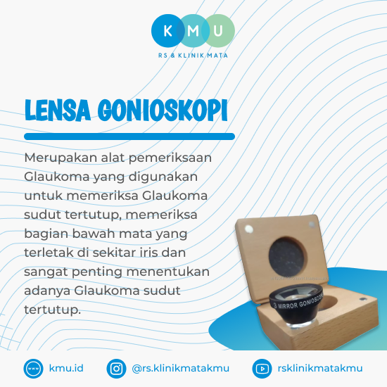 Lensa Gonioskopi - Alat Pemeriksaan Glaukoma