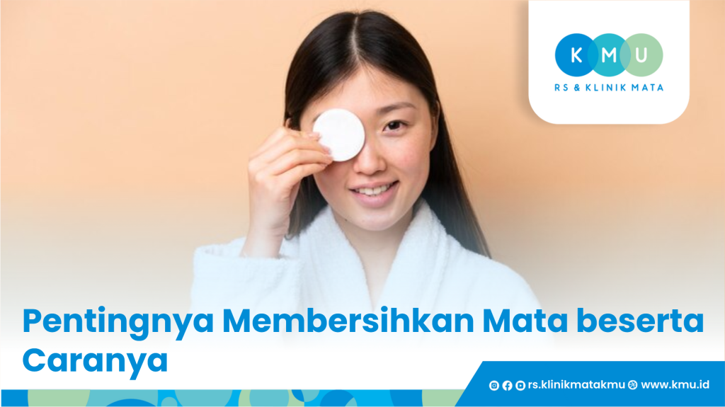 Membersihkan mata