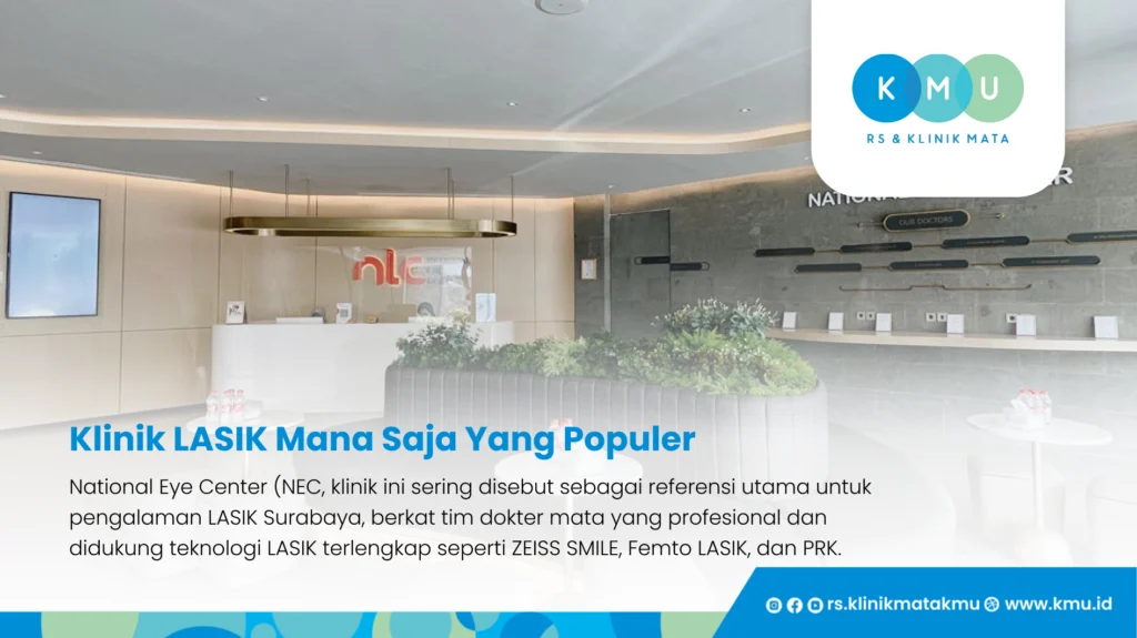 Klinik LASIK Mana Saja Yang Populer - Dokter Mata Surabaya