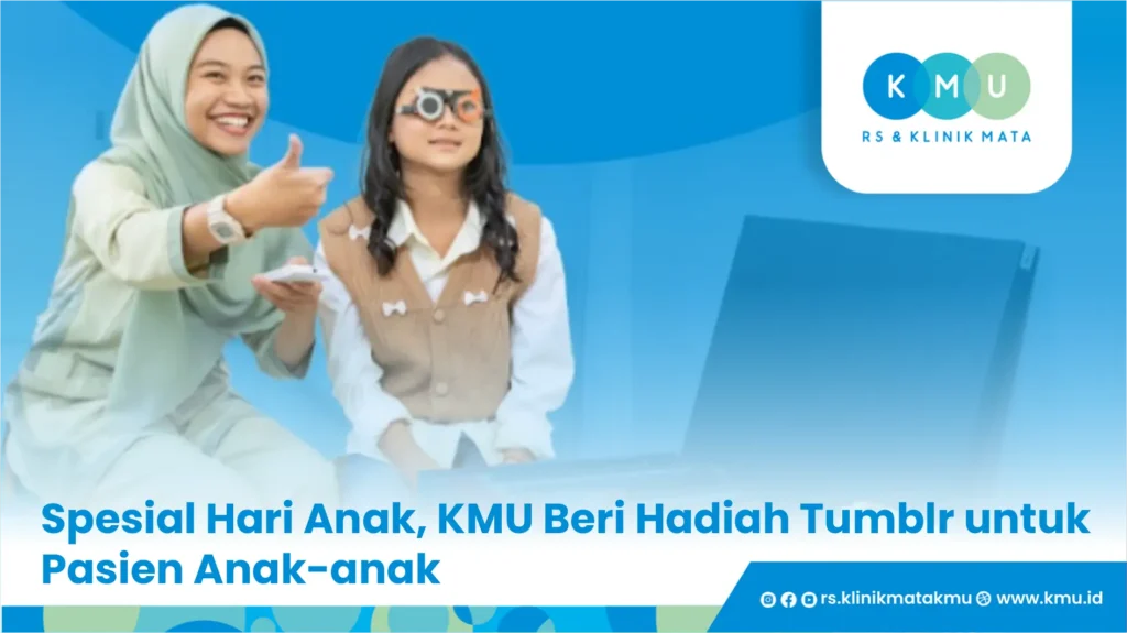 Spesial Hari Anak, KMU Beri Hadiah Tumblr untuk Pasien Anak-anak
