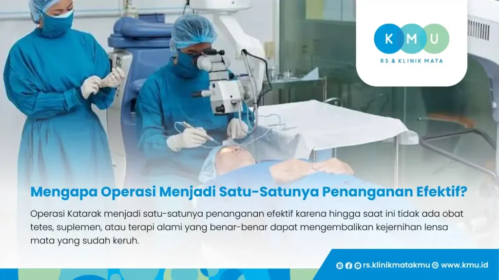 Mengapa Operasi Menjadi Satu-Satunya Penanganan Efektif?