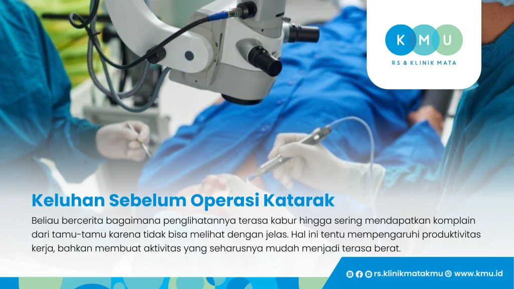 Keluhan Sebelum Operasi Katarak - Memilih Lensa Premium