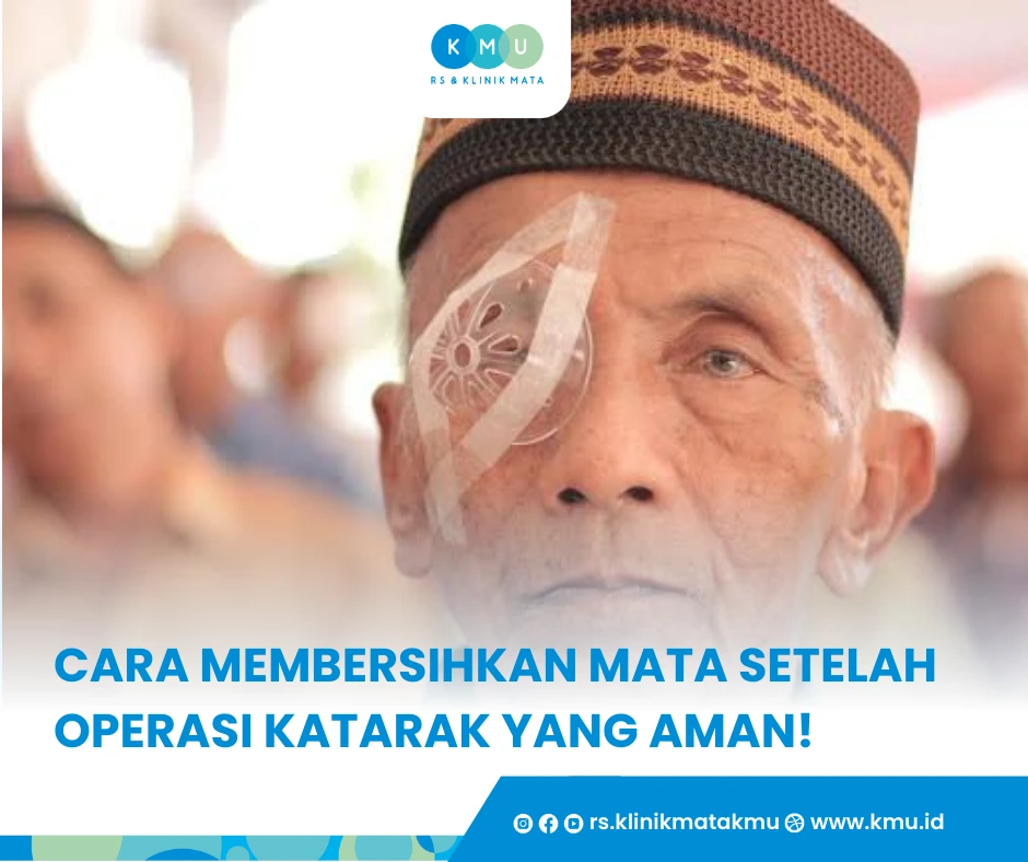 cara membersihkan mata