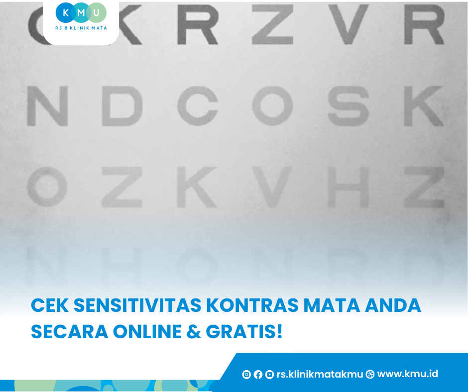cek sensitivitas kontras